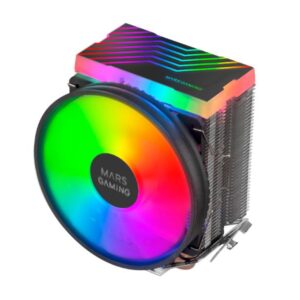 Ventilador Universal Mcpu33 Dual Frgb Negro Mars Gaming