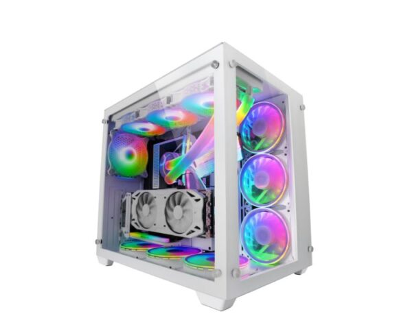 Caja Torre E-Atx Xxl Mcv3 Blanco Mars Gaming