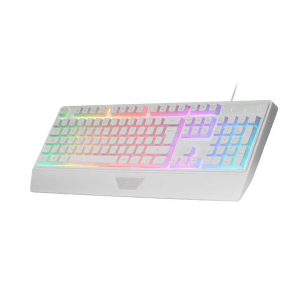 Teclado Frgb Mk124Es Blanco Mars Gaming
