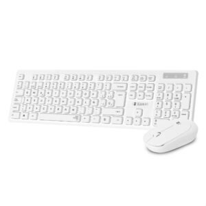 Teclado + Raton Business Slim Silencioso Wireless Blanco Subblim