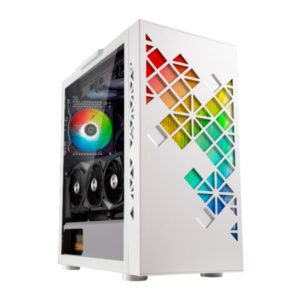 Caja Semitorre Atx Tracery A-Rgb White Bitfenix