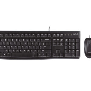 Teclado + Raton Wired Mk120 Usb Negro Logitech