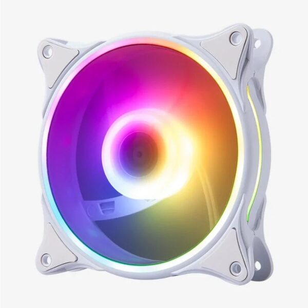 Hiditec Ventilador Gaming Argb-N-18 White 120 Mm - Imagen 4