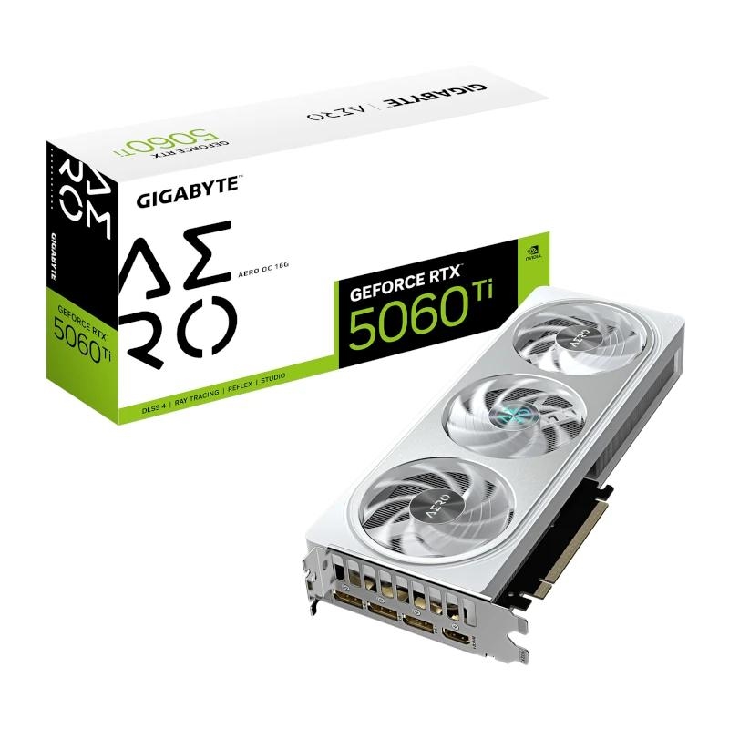 Gigabyte Vga Nvidia Rtx 5060 Ti Aero Oc 16Gb Ddr7 1 PCI Express DDR7