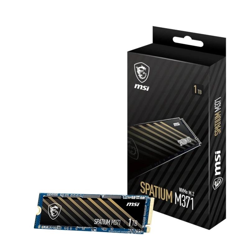 Msi Ssd Spatium M371 1Tb Pcie 3.0 Nvme 2350 Mb-S 1 Discos sólidos
