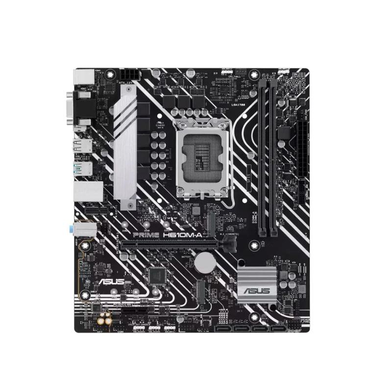 Asus Placa Base Prime H610M-A Csm Ddr5 Matx 1700 2 Asus Placa Base Prime H610M-A Csm Ddr5 Matx 1700 - Imagen 2