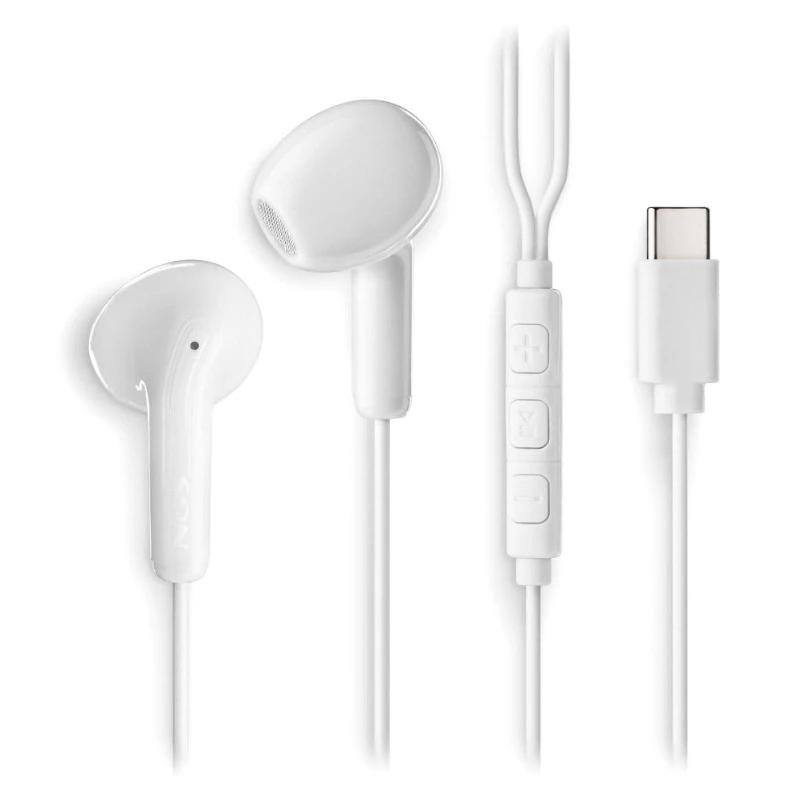 Ngs Auricular Intraural Blanco Micro Usb-C 2 Ngs Auricular Intraural Blanco Micro Usb-C - Imagen 2
