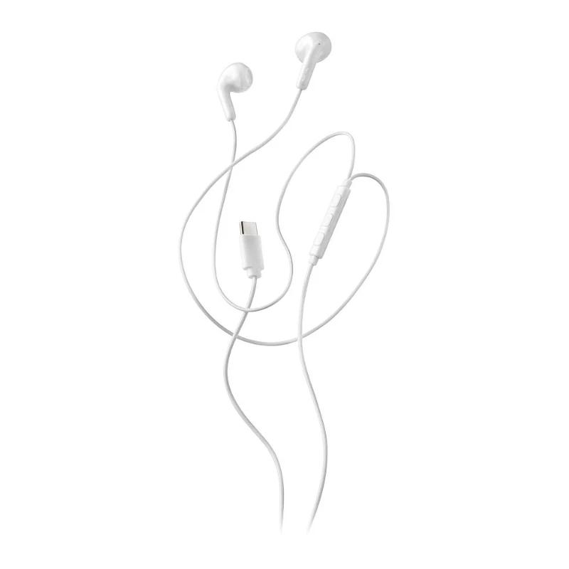 Ngs Auricular Intraural Blanco Micro Usb-C 1 Auricular con micrófono