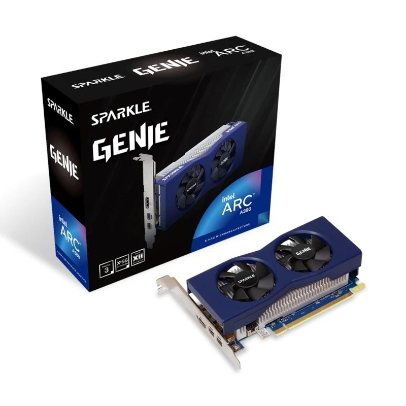 Sparkle Vga Intel Arc A380 Genie Edition 6Gb Ddr6 1 PCI Express DDR6